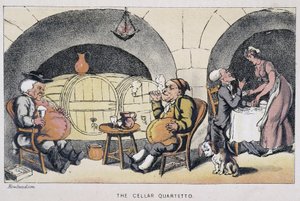 Der Doktor in einem Keller - in „Doctor Syntax