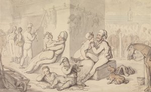 Kavalleriekaserne von Thomas Rowlandson