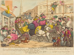 Elend von London von Thomas Rowlandson