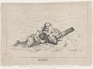Elend, 1785 von Thomas Rowlandson