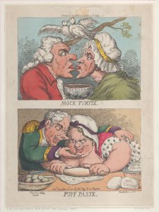 Mock Turtle, Puff Paste, 20. November 1810 von Thomas Rowlandson