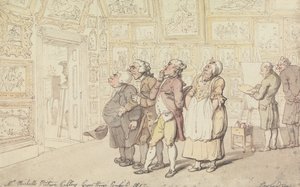 Mr. Michells Bildergalerie, Grove House, Enfield 1817