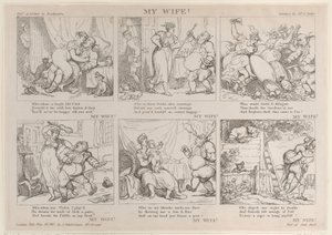 Meine Frau! von Thomas Rowlandson