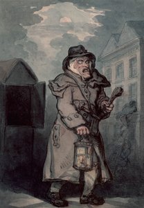 Nachtwächter, spätes 18. Jahrhundert