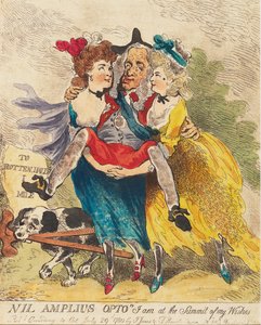 Nil Amplius Opto Ich bin am Gipfel meiner Wünsche, veröffentlicht 1780 von Thomas Rowlandson