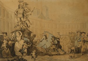 Place Victoire in Paris, 1784