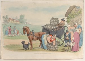 Tafel 17, aus Welt im Kleinformat, 1816 von Thomas Rowlandson