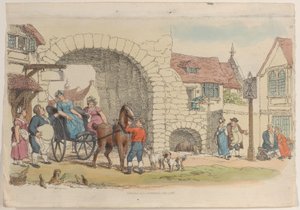 Tafel 21, aus Welt im Miniatur von Thomas Rowlandson