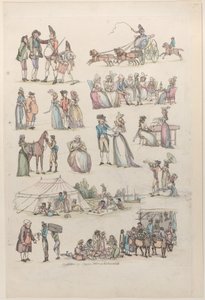 Tafel 7, Umrisse von Figuren, Landschaften und Vieh... für den Gebrauch von Lernenden, 27. Juni 1790