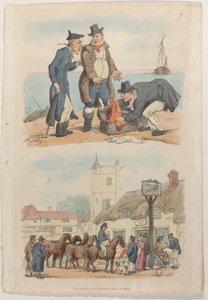 Tafel 7, aus Die Welt im Miniatur, 1816 von Thomas Rowlandson