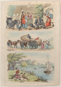 Platte 9, aus Welt im Kleinformat, 1816