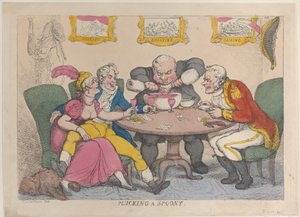 Einen Dummkopf rupfen, 28. Februar 1812 von Thomas Rowlandson