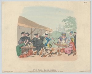 Töpfermarkt Cambridge, 1. Mai 1803 von Thomas Rowlandson