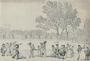 Promenade im Green Park, 1808, 1920