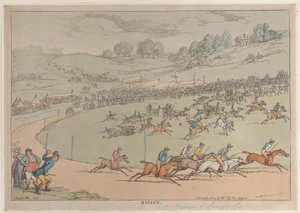 Rennen, 20. Oktober 1811 von Thomas Rowlandson