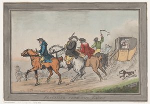 Rückkehr von den Rennen, 1. Dezember 1791