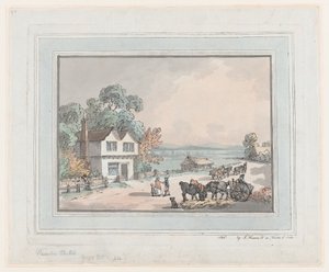 Rustikale Skizze, 1787 von Thomas Rowlandson