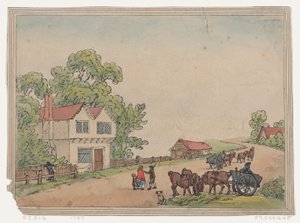 Rustikale Skizze, 1787