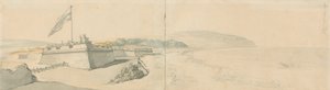 Sandown Fort von Thomas Rowlandson