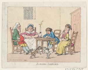 Sonntagabend, 1770-1780