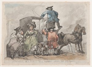 Mitgefühl, oder Eine Familie auf einer Reise, die den Staub legt, 12. Juli 1784