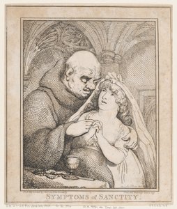 Symptome der Heiligkeit von Thomas Rowlandson