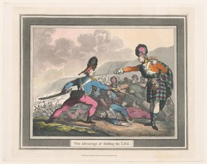 Der Vorteil des Beinwechsels, September 1798
