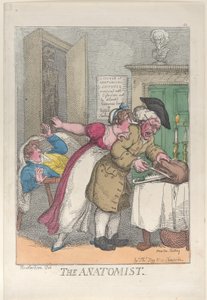 Der Anatom, 12. März 1811 von Thomas Rowlandson