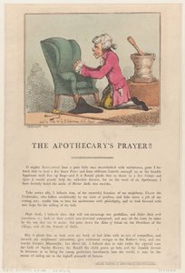 Das Gebet des Apothekers!!, 30. Juli 1801