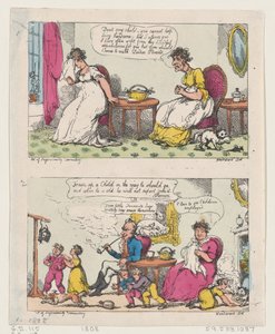 Die Kunst des genialen Quälens, 1808 von Thomas Rowlandson