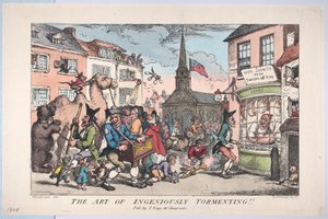 Die Kunst des geschickten Quälens von Thomas Rowlandson