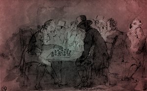 Die Schachspieler von Thomas Rowlandson