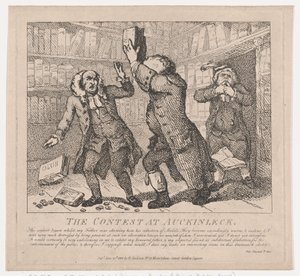 Der Wettbewerb in Auckinleck, malerische Schönheiten von Boswell, Teil der Zweite, Juni 10, 1786 von Thomas Rowlandson