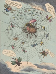 Die korsische Spinne in ihrem Netz!, 12. Juli 1808