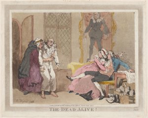Die Toten Lebendig!, Juli 1795 von Thomas Rowlandson