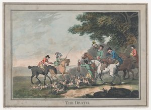 Der Tod, 1. Februar 1789 von Thomas Rowlandson