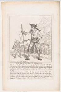 Der Trommelmajor der Aufruhr von Thomas Rowlandson