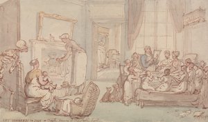 Die Familie der Kinder von Thomas Rowlandson