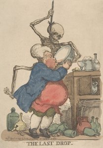 Der letzte Tropfen, 5. April 1801 von Thomas Rowlandson