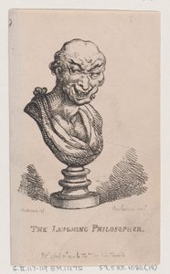 Der lachende Philosoph, 1808 von Thomas Rowlandson