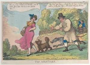 Der Fehler von Thomas Rowlandson