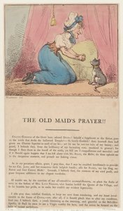 Das Gebet der alten Jungfer, 10. Februar 1801