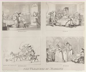 Die Freuden von Margate von Thomas Rowlandson