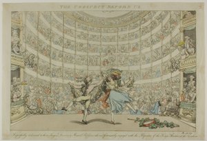 Die Aussicht vor uns von Thomas Rowlandson