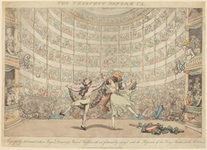 Die Aussicht vor uns, Nr. 2 von Thomas Rowlandson