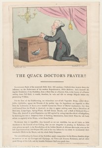 Das Gebet des Quacksalbers!! von Thomas Rowlandson