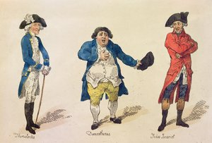 Die Rivalen, Frontispiz im Buch 