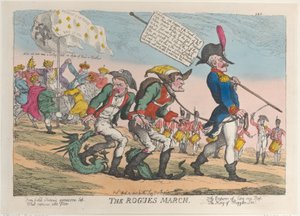 Der Schurkenmarsch, 12. April 1814