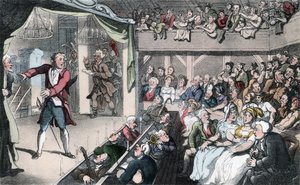 Die Bühne, Illustration aus 