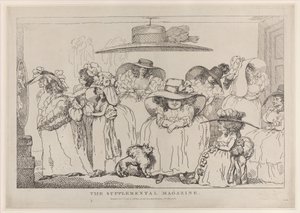 The Supplemental Magazine, 1. Januar 1786 von Thomas Rowlandson